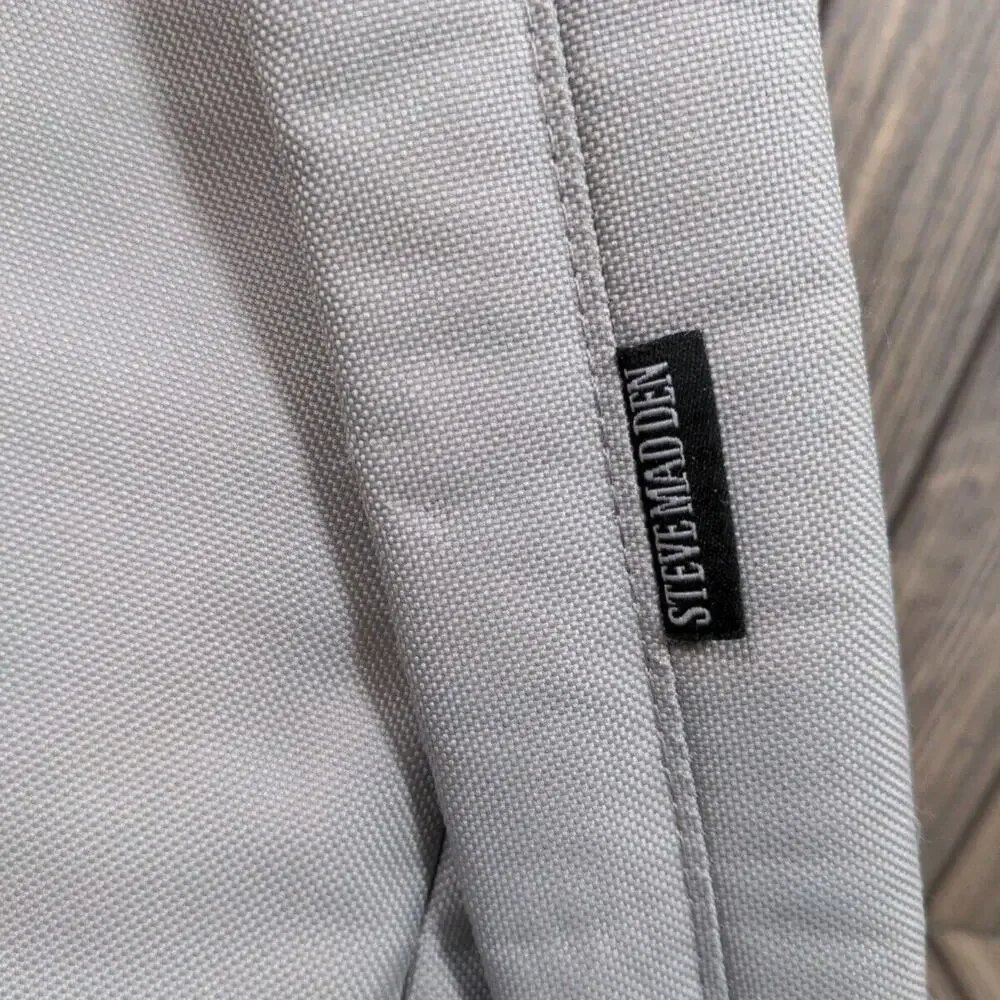 Steve Madden Barnett Avenue‎ Gray Backpack School Travel Mountain Logo Unisex